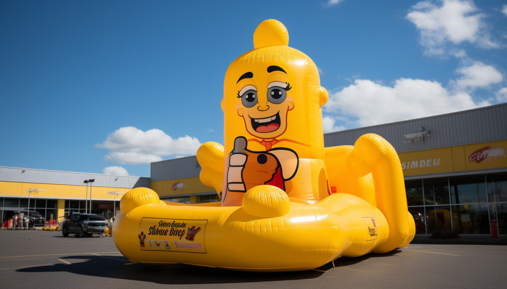Quelques avantages des gonflables publicitaires